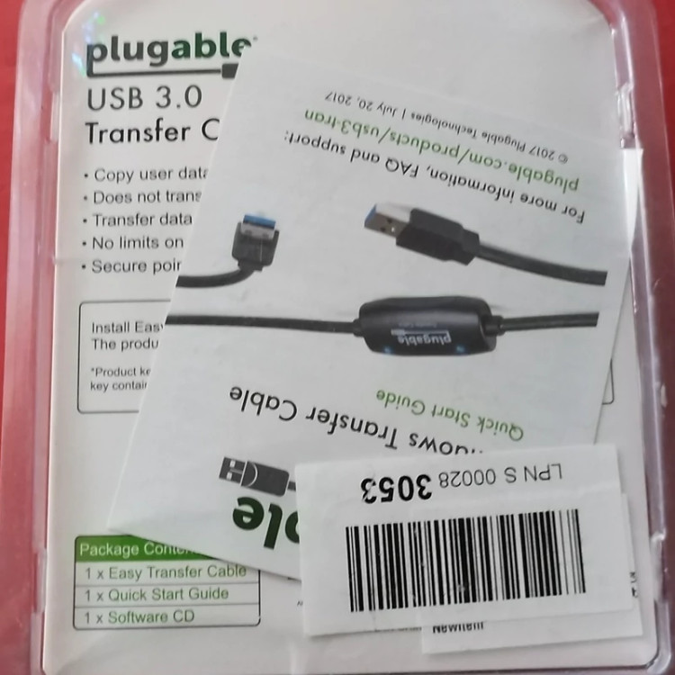 کابل اتقال اطلاعات بین دو کیس usb3