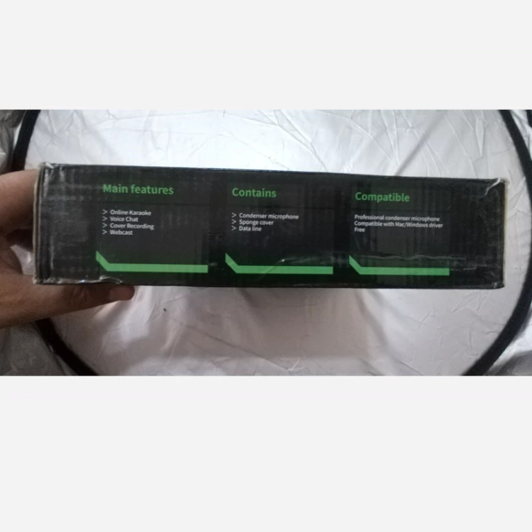 میکروفون استودیویی و ضبط با موبایل. مارک sensitive pickup