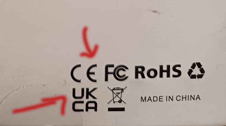 بهترین لیسانس یا تحت لیسانس محصولات چین UK/caاست بعد ceبعد p.r.c و بعد ساخت چین است پس اگر در پشت محصول ماک CA/UKرا دیدید بدانید بالاترین استانداردها در آن رعایت شده