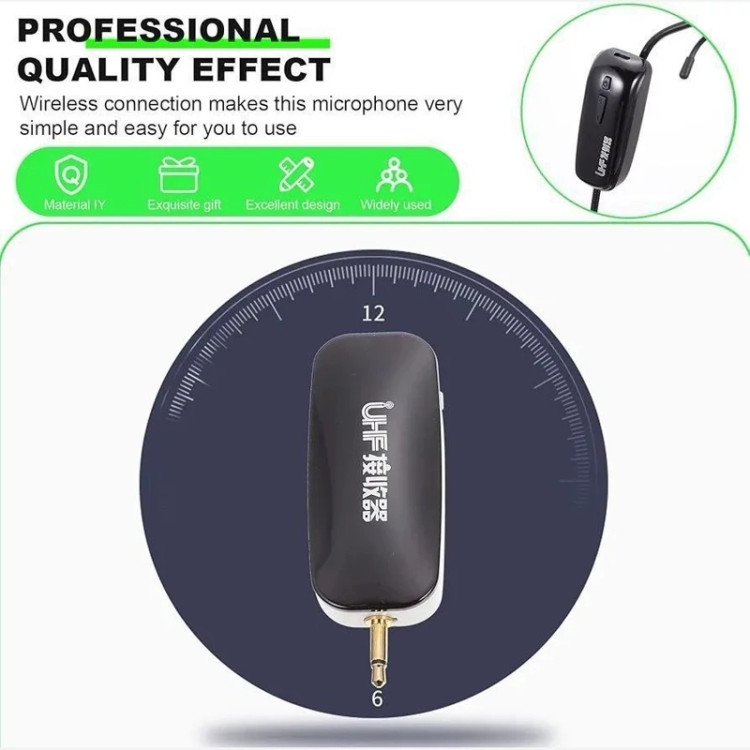 میکروفون هدمیک بیسیم حرفه ای EXCEART