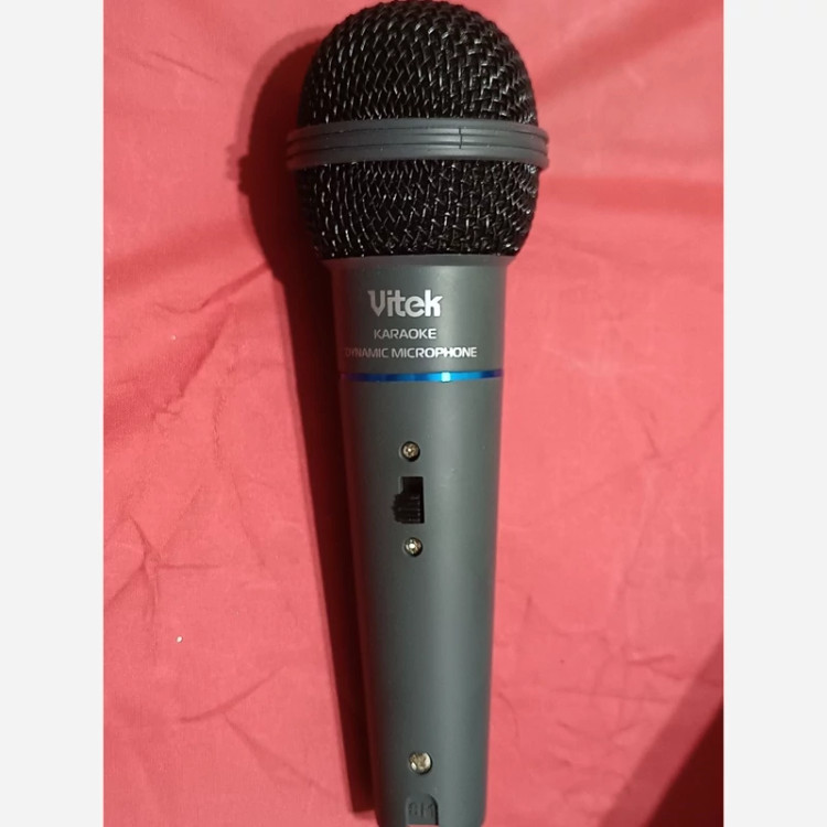 میکروفون سیم دار دینامیکی vitek مدل 3836Bk