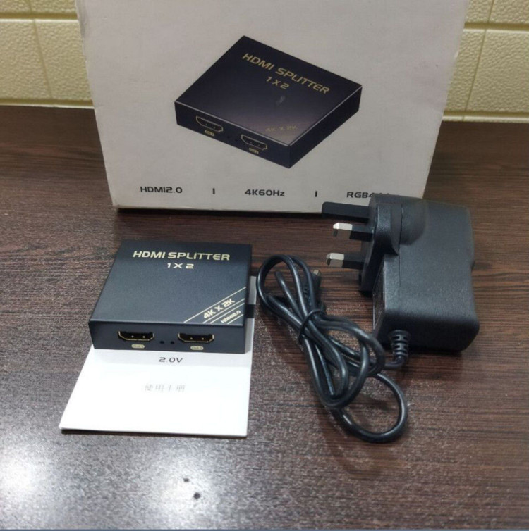 اسپلیتر hdmi یک در دو